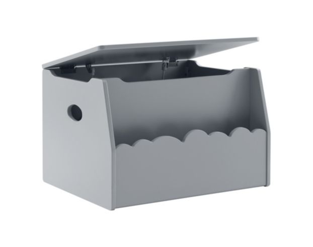 Children's Products Llc Cloud Skyline Gray Toy Box large image number 6