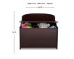 Children's Products Llc MySize Deluxe Dark Chocolate Toy Box small image number 4