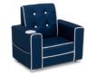 Children's Products Llc Chelsea Kids Blue Upholstered Chair with Cupholder small image number 3