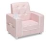 Children's Products Llc Chelsea Kids Pink Upholstered Chair with Cupholder small image number 3