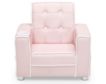 Children's Products Llc Chelsea Kids Pink Upholstered Chair with Cupholder small image number 4