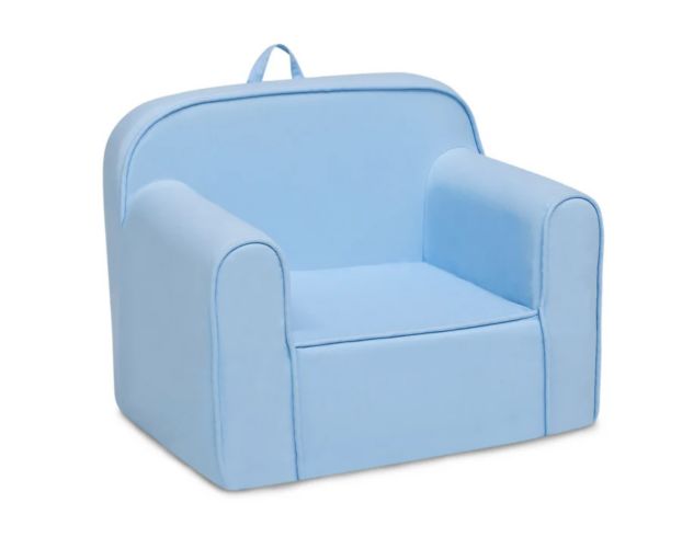 Children's Products Llc Cozee Blue Kids Chair large image number 2