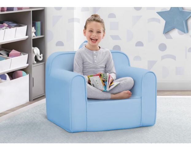 Children's Products Llc Cozee Blue Kids Chair large image number 4