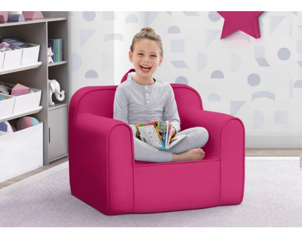 Children's Products Llc Cozee Hot Pink Kids Chair large image number 4