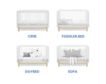Childrens Products Poppy White Convertible Crib small image number 4