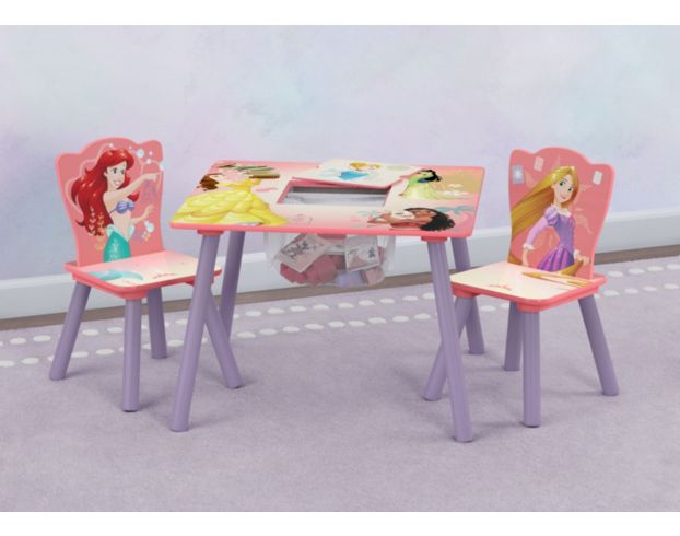 Childrens Products Disney Princess 3-Piece Kids Table Set large image number 2