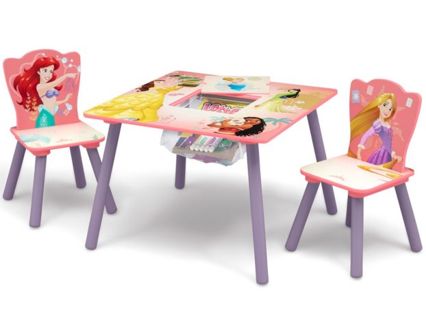 Childrens Products Disney Princess 3-Piece Kids Table Set large image number 3