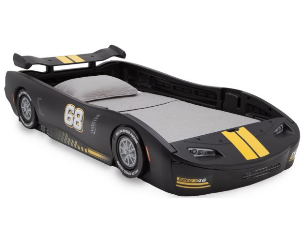 Childrens Products Generic Black Racecar Twin Bed large image number 1