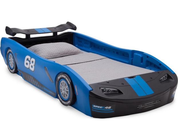 Childrens Products Generic Blue Racecar Twin Bed large image number 1