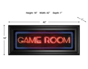 Classy Art 18 x 42 Game Room Neon Sign