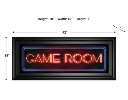 Classy Art 18 x 42 Game Room Neon Sign