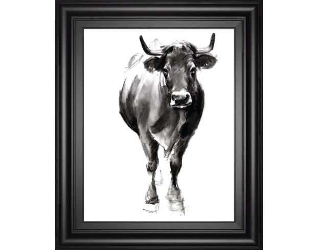 Classy Art 22 x 26 Charcoal Cattle II Wall Art large image number 1