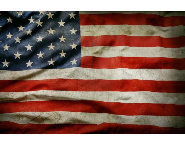 Classy Art 36 x 48 American Flag Wall Art large image number 1