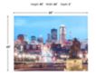 Classy Art DSM Art Des Moines at Night 45 X 60 small image number 3