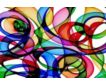 Classy Art 60 X 40 Collage of Colors Glass Wall Art small image number 1