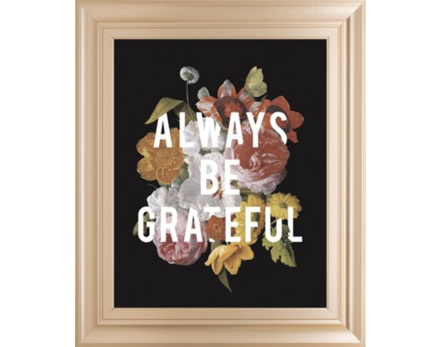 Classy Art Always Be Grateful 22 x 26 large image number 1