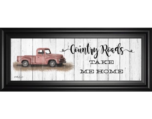 Classy Art Take Me Home Wall Art 18 X 42 large image number 1