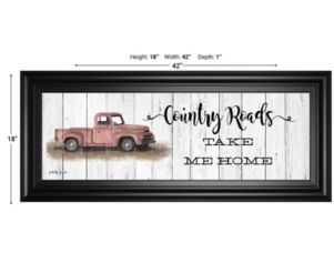 Classy Art Take Me Home Wall Art 18 X 42