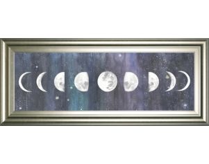 Classy Art Moon Chart Wall Art 18 X 42