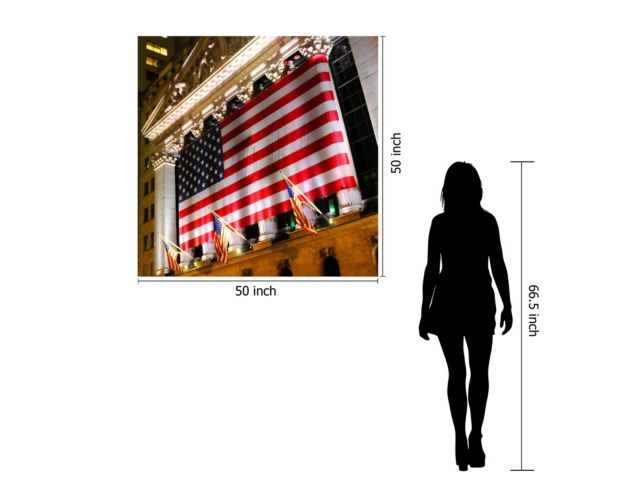 Classy Art 50 X 50 Stock Exchange Wall Art large image number 2