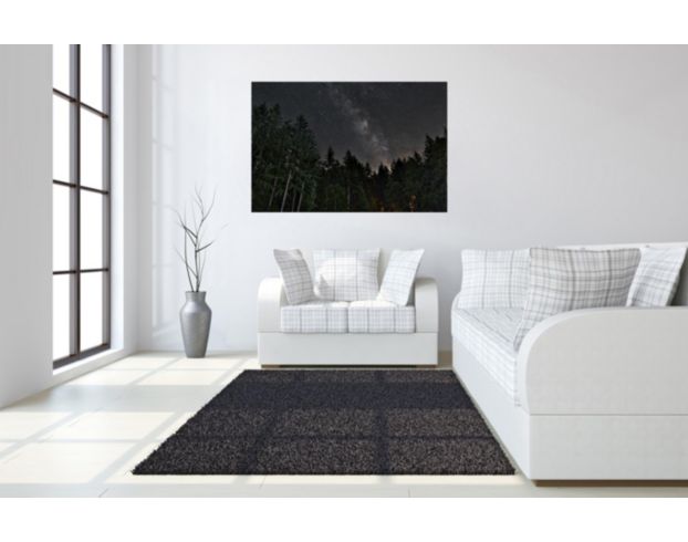 Classy Art Starry Forest Glass Art 40 X 60 large image number 3