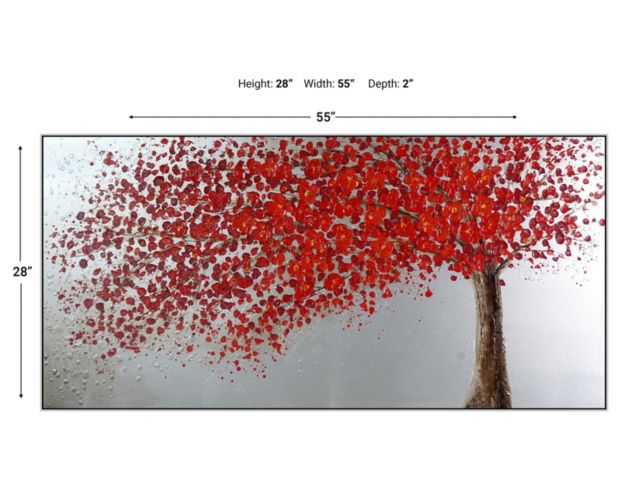 Classy Art Royal Poinciana Tree 55 X 28 large image number 2
