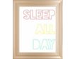 Classy Art Sleep All Day 22 X 28 small image number 1
