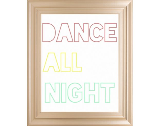 Classy Art Dance All Night 22 X 26 large image number 1