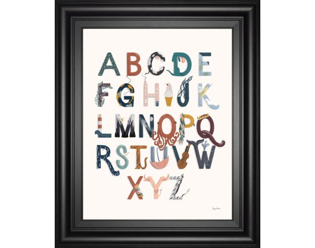 Classy Art A To Z Alphabet 22 X 26 large image number 1