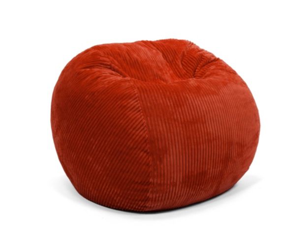 Cordaroy's Sunset Plush Corduroy Queen Convertible Bean Bag Bed large image number 1