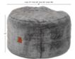 Cordaroy's Chinchilla Footstool small image number 3