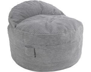 Cordaroy's Terry Cord Gray Full Chair