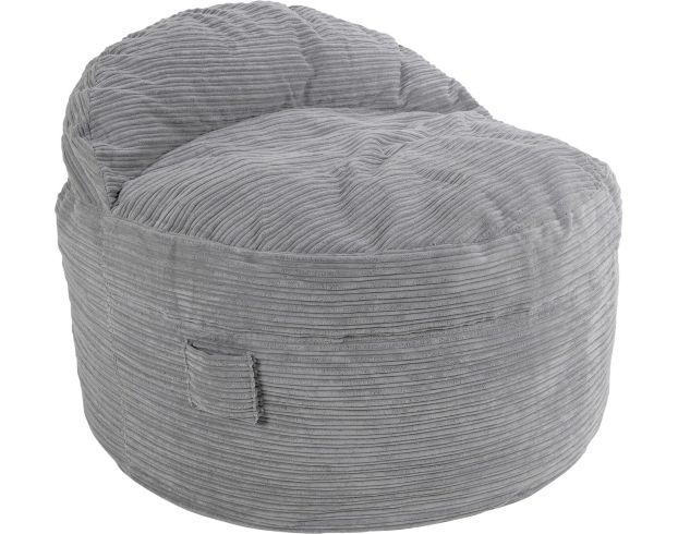 Cordaroy's Terry Cord Gray Full Chair large image number 1