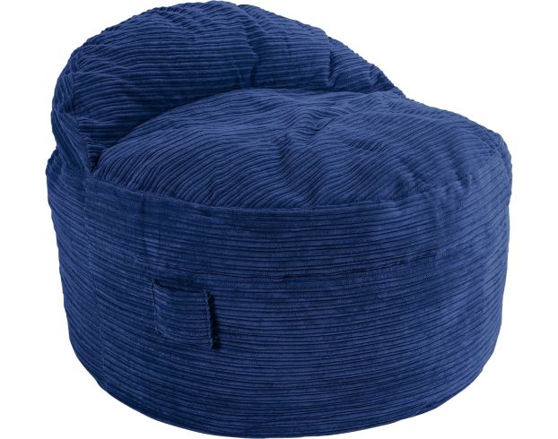 Cordaroy's Terry Cord Navy Queen Chair large image number 1