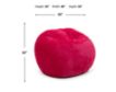 Cordaroy's Fuchsia Plush Corduroy Queen Convertible Bean Bag Bed small image number 5