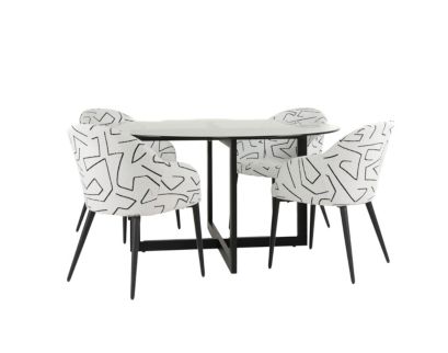 Cramco Casia 5-Piece Round Dining Set