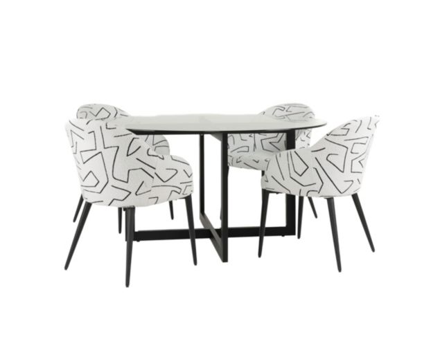 Cramco Casia 5-Piece Round Dining Set large image number 1