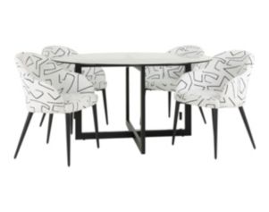 Cramco Casia 5-Piece Round Dining Set