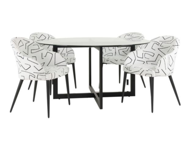 Cramco Casia 5-Piece Round Dining Set large image number 2