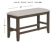 Crown Mark Fulton Grey Counter Bench small image number 5