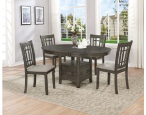 Crown Mark Hartwell 5-Piece Dining Set