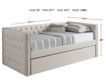 Crown Mark 5335 Collection Ivory Daybed small image number 3