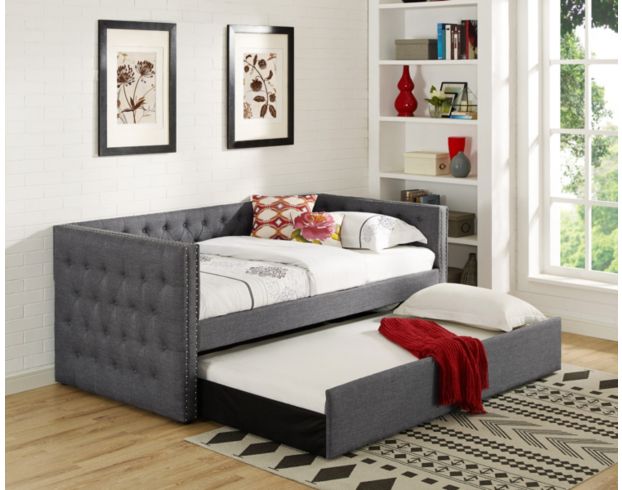 Crown Mark 5335 Collection Gray Daybed large image number 2