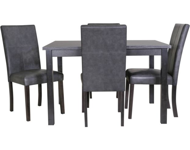 Crown Mark Pompei 5-Piece Dining Set large image number 1