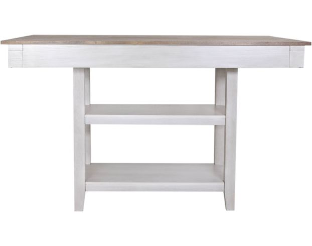 Crown Mark Nina White Counter Table large image number 1
