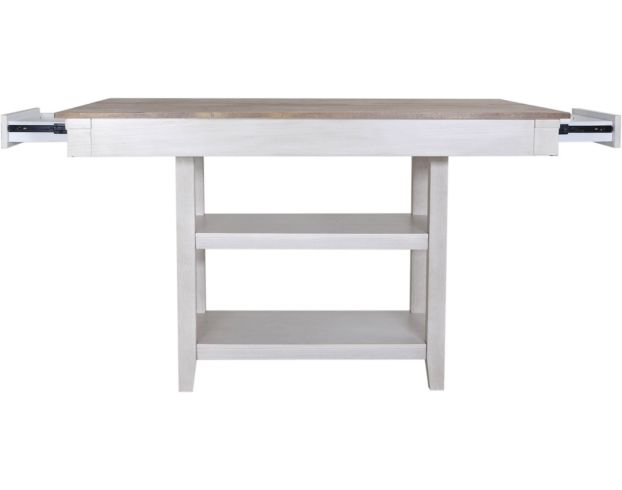 Crown Mark Nina White Counter Table large image number 2
