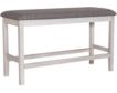 Crown Mark Nina White Counter Bench small image number 2