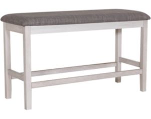 Crown Mark Nina White Counter Bench
