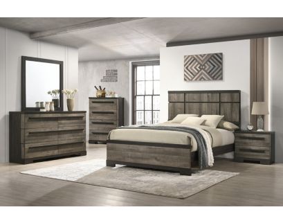 Crown Mark Remington 4-Piece Queen Bedroom Set