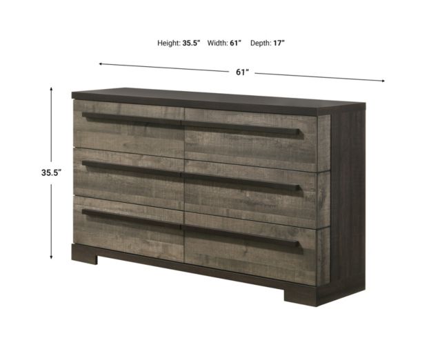 Crown Mark Remington Dresser large image number 4